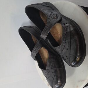 Rockport Black Mary Jane Flats Size 7.5M
